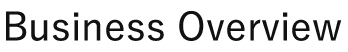 Business Overview